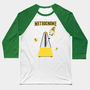 PARODY MUSICAL GNOME DESIGN - METROGNOME - METRONOME Baseball T-Shirt